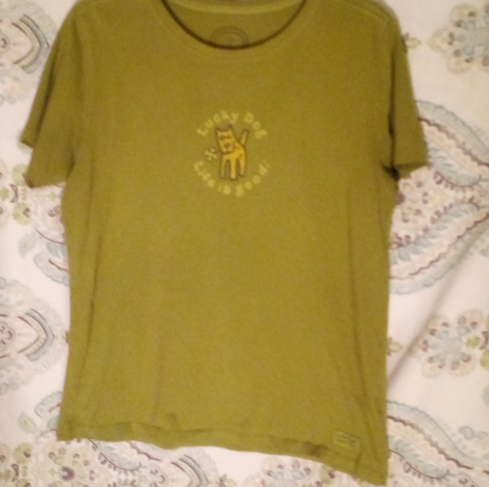 Like-New Life is Good Ladies M Tee